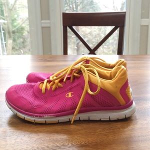 Champion Memory Foam Pink/Orange Sneakers